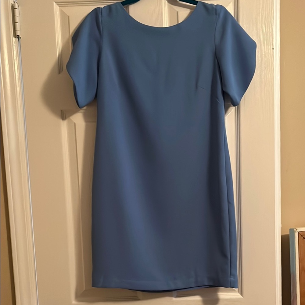 French Connection Blue Sheath Dress